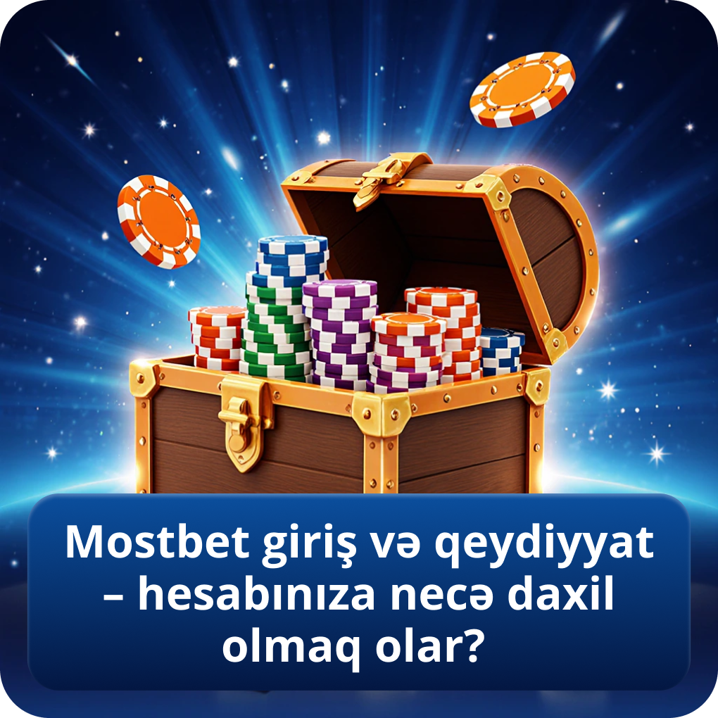 Mostbet giriş və qeydiyyat – hesabınıza necə daxil olmaq olar?